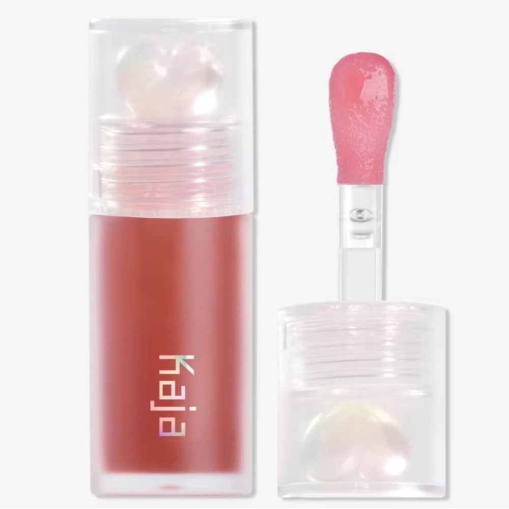 NEW Kaja Juicy Glass Lip Oil | Plum Paloma | Full Size Hydrating Gloss (NIB)